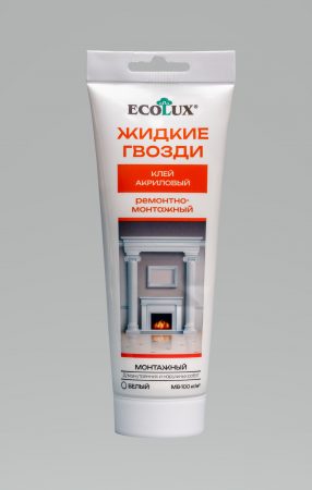Ремонтно-монтажный акриловый клей белый